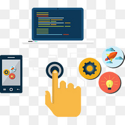 解鎖創(chuàng)意 千庫(kù)網(wǎng)PNG素材，打造專屬卡通手機(jī)界面